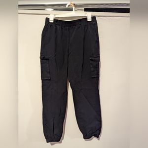 Size 10 Black PrettyLittleThing Cargo Pants